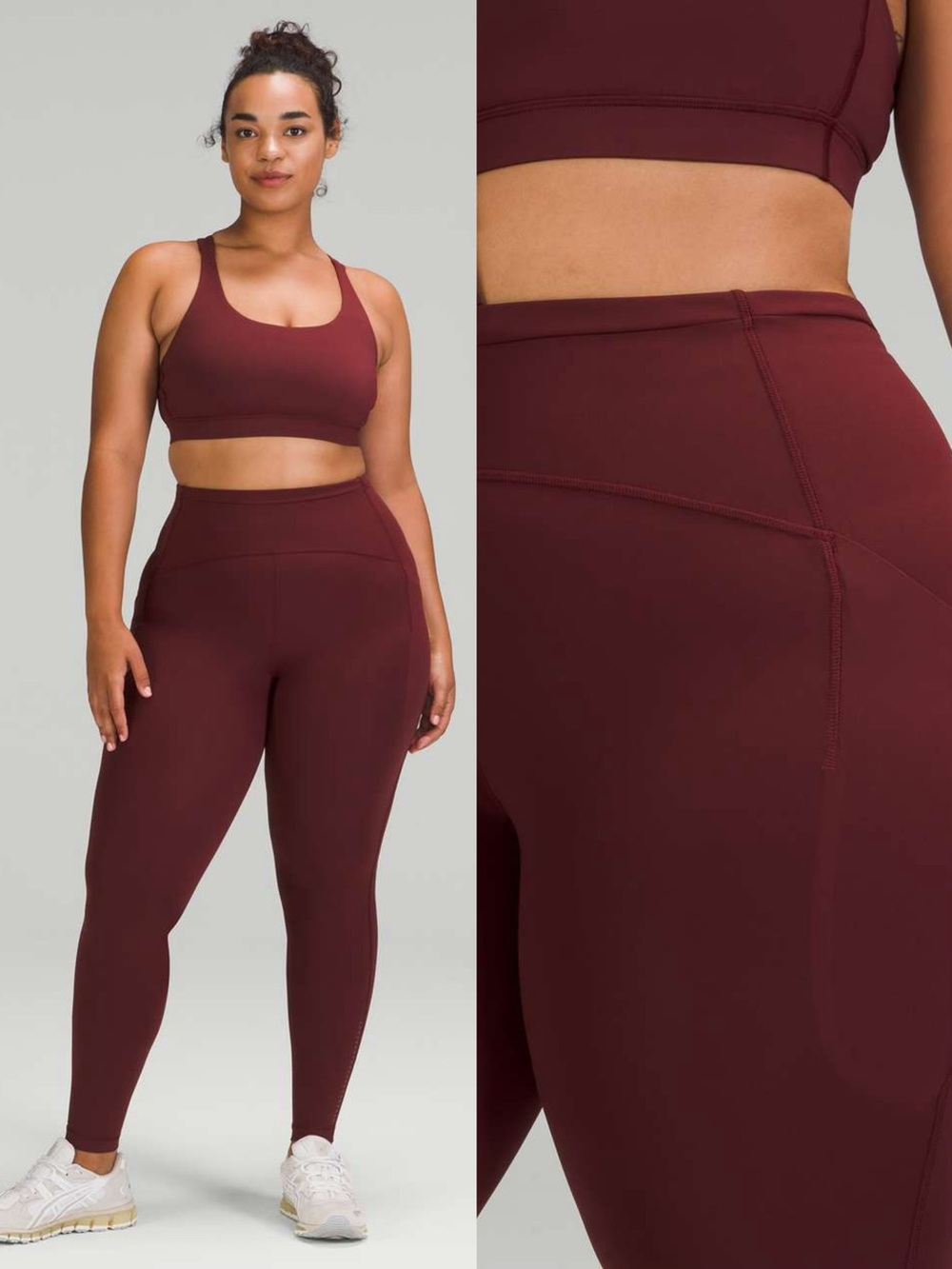 lululemon athletica Swift Speed High-Rise Tight 28" in Red Merlot